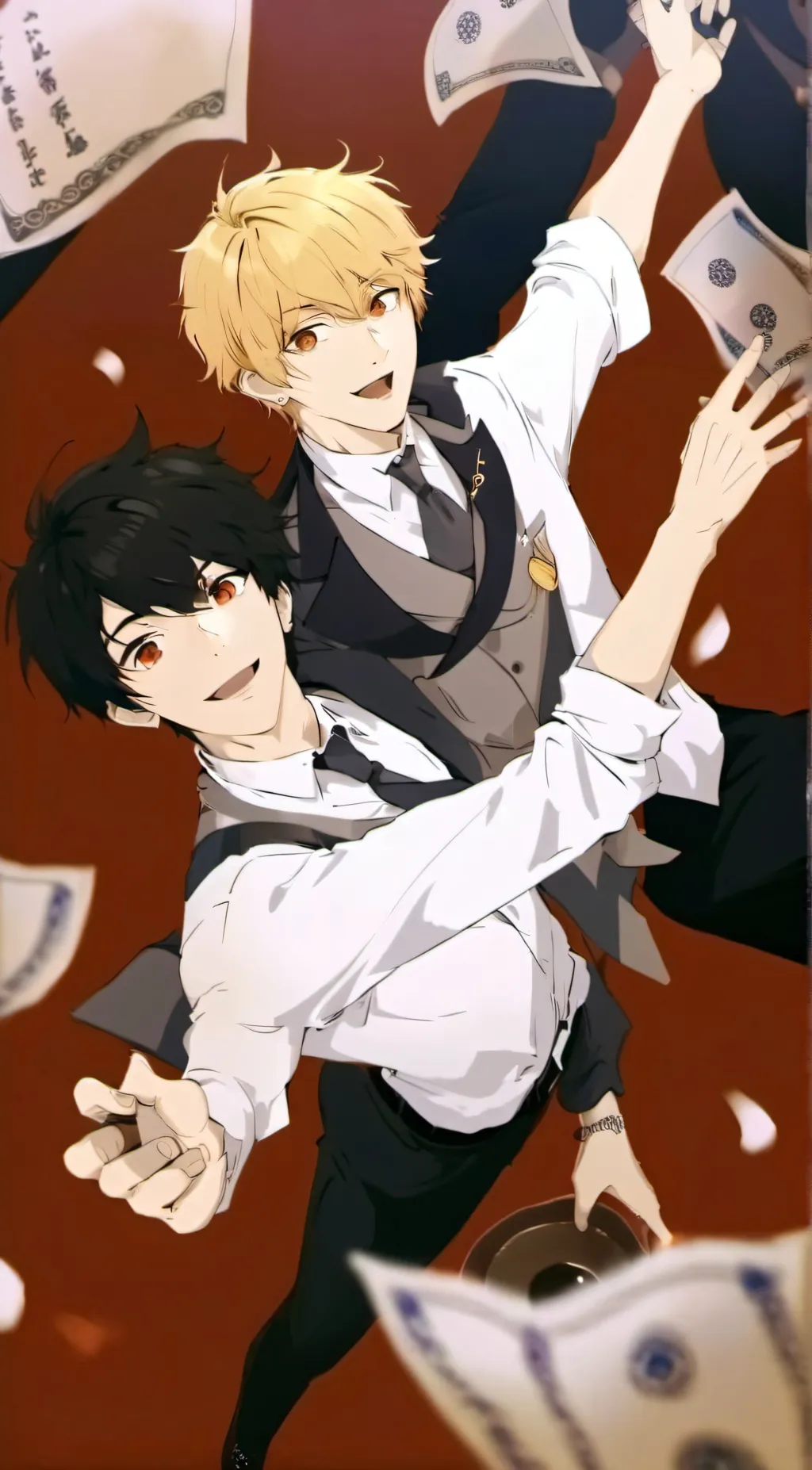 ai character: sketchy  background