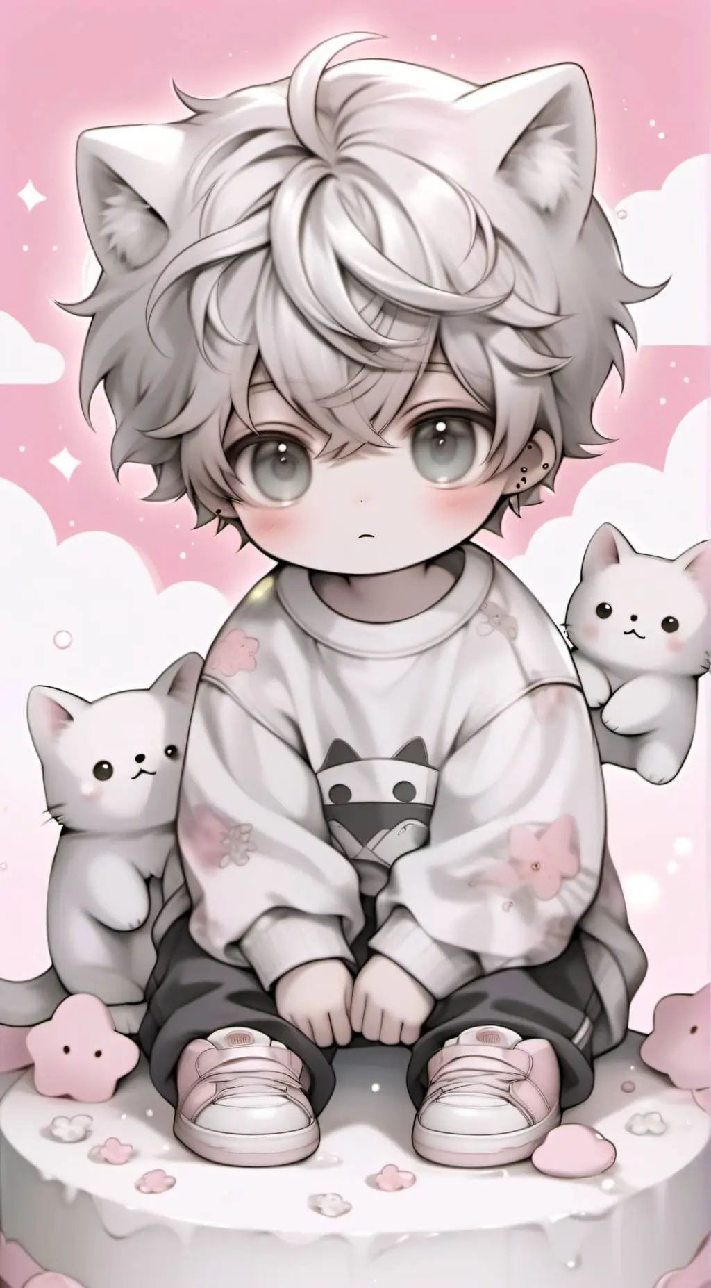 ai character: ♡°Tokibou °♡ background