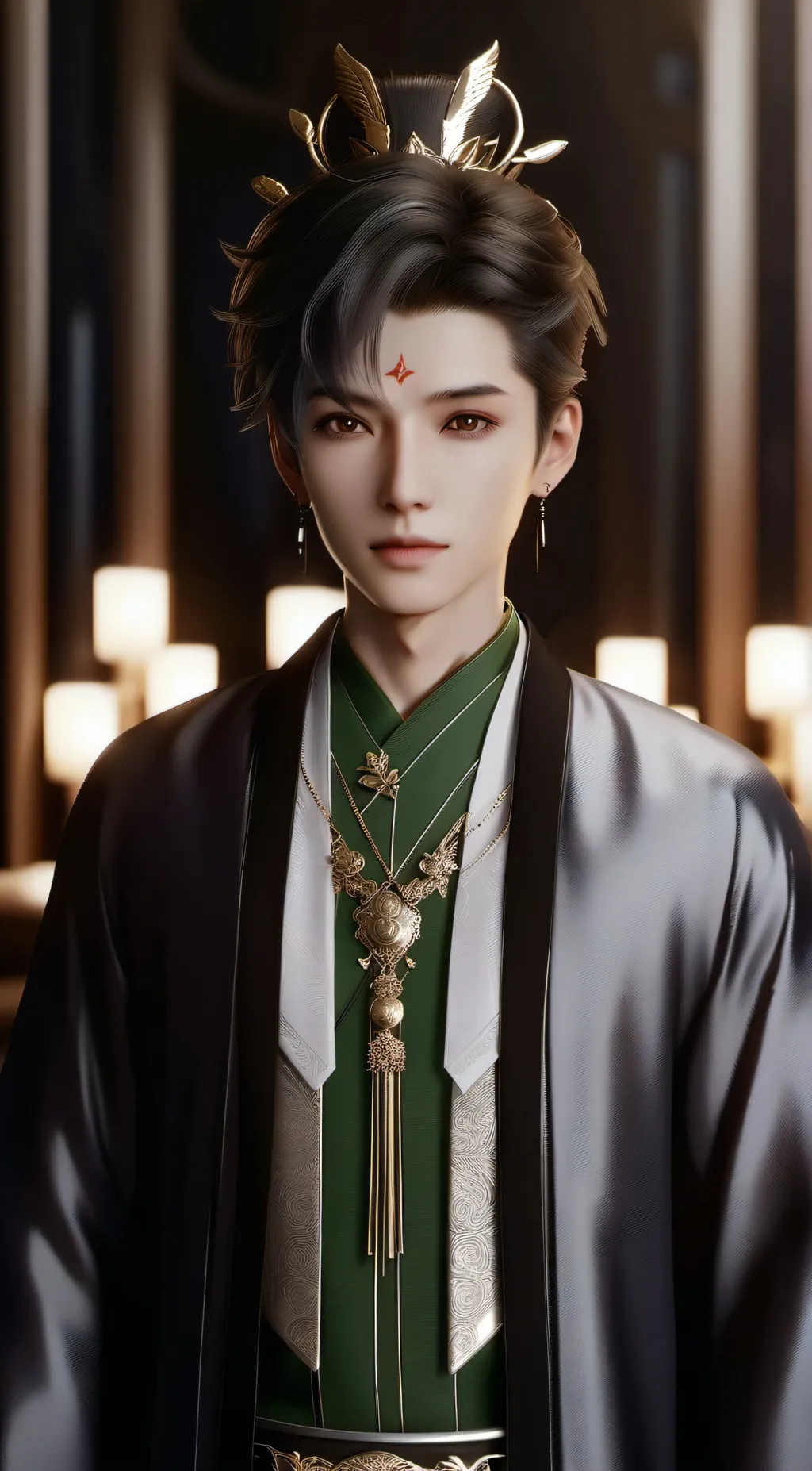 ai character: Jungkeek  background