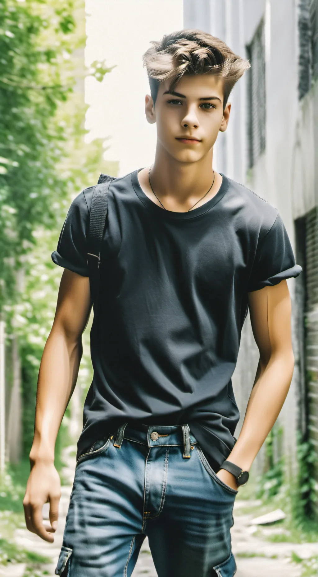 ai character: Max background