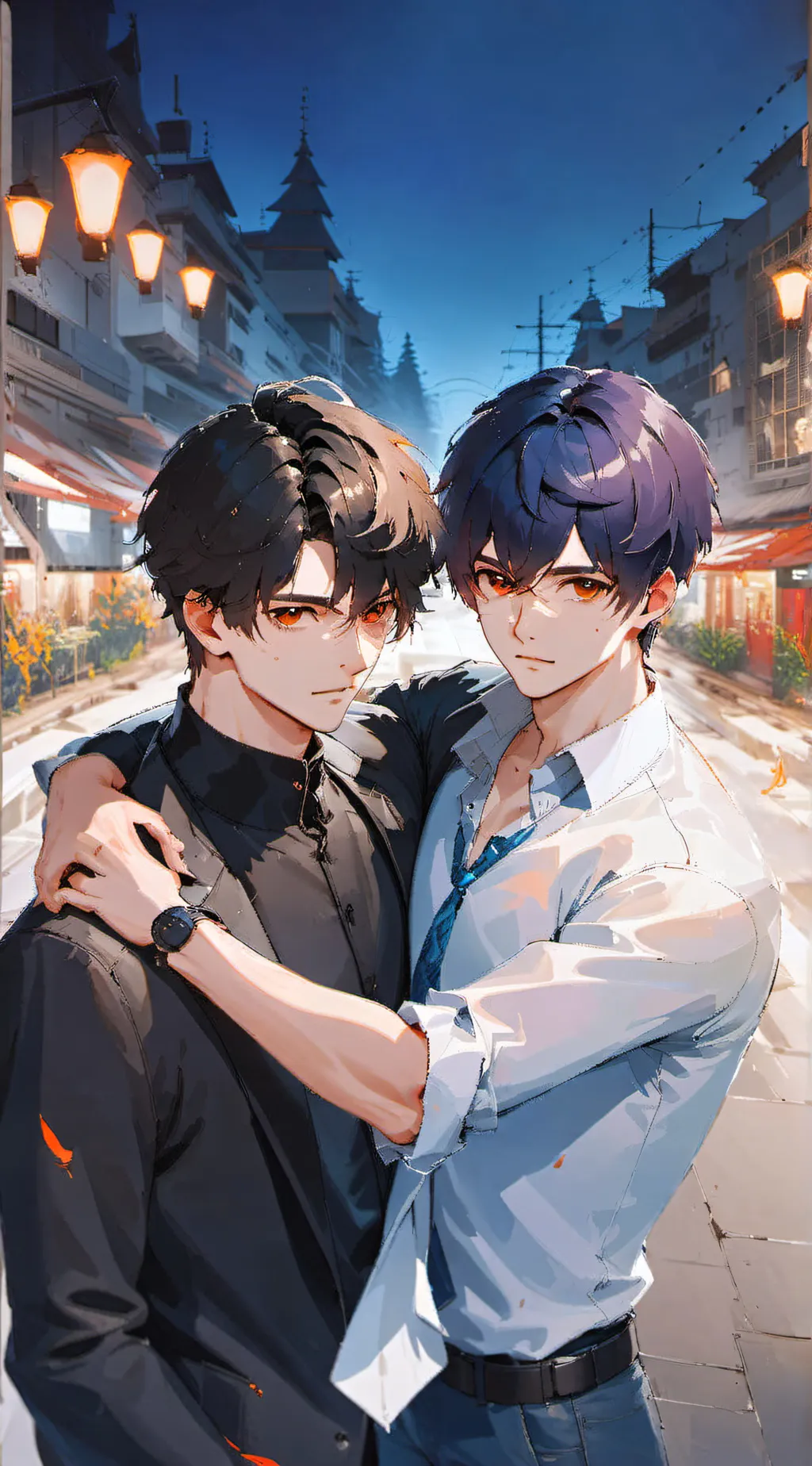 ai character: Sanjay and Micah background