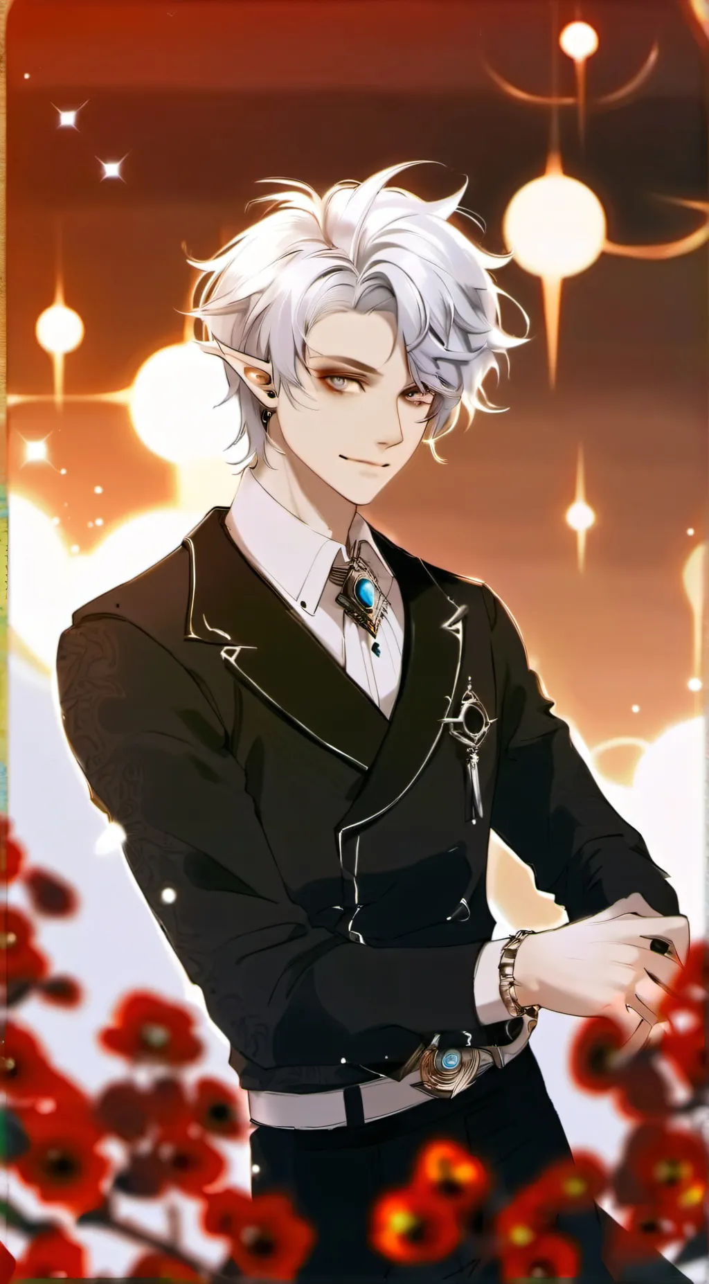 ai character: raven  background