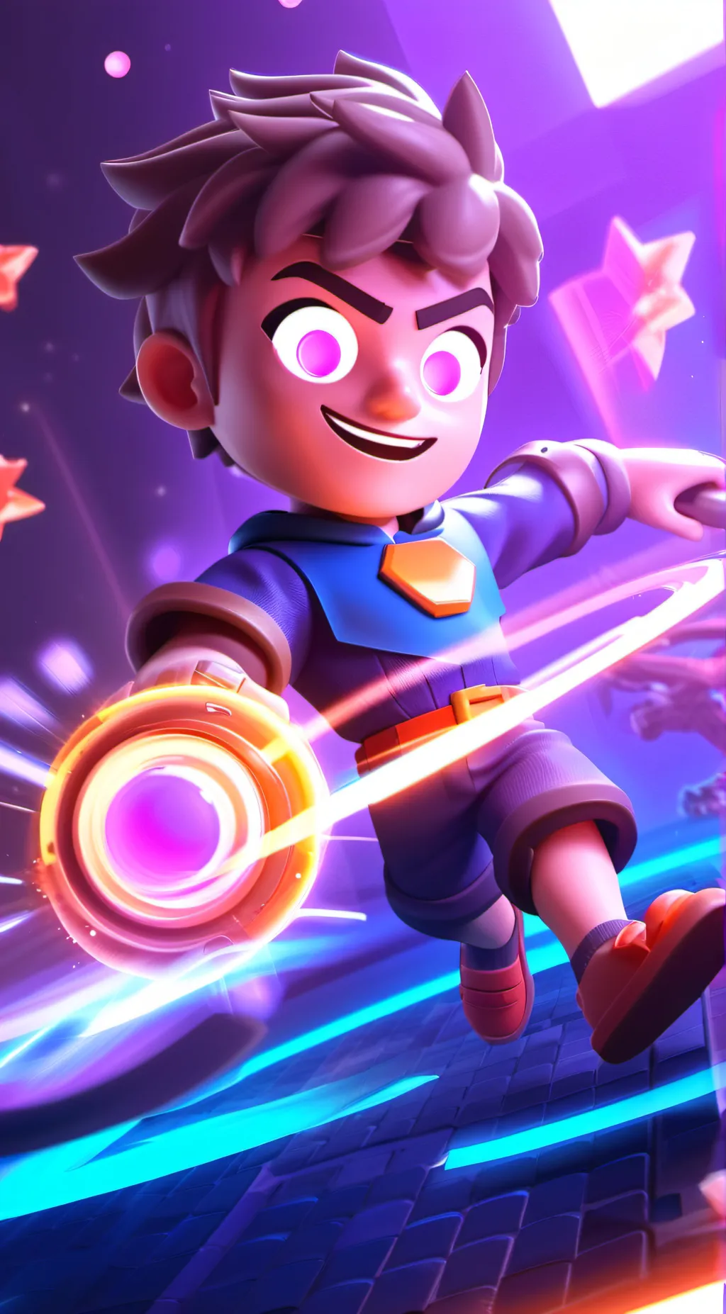 ai character: Nick  background