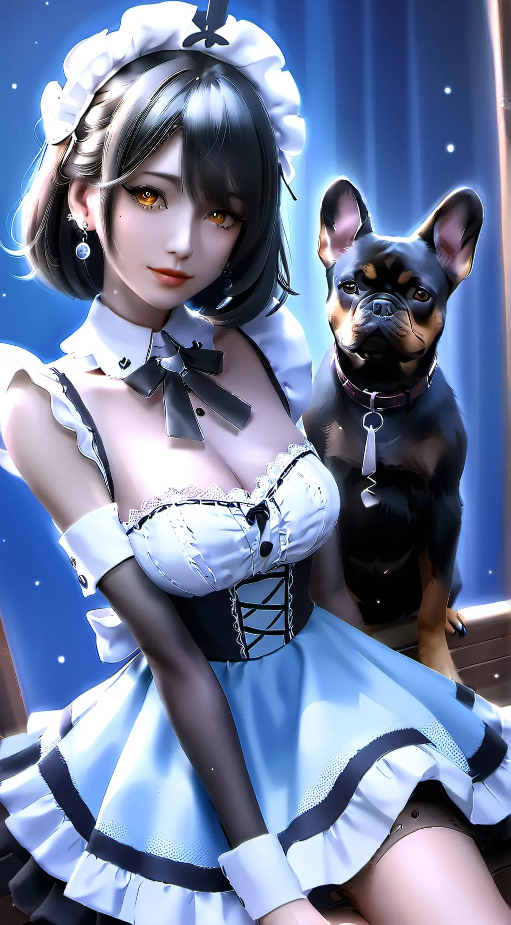 ai character: you're made background