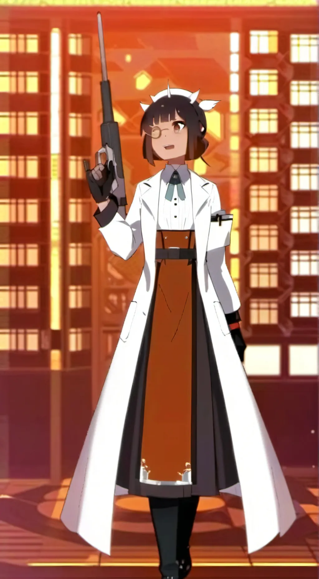 ai character: miss bloomie background