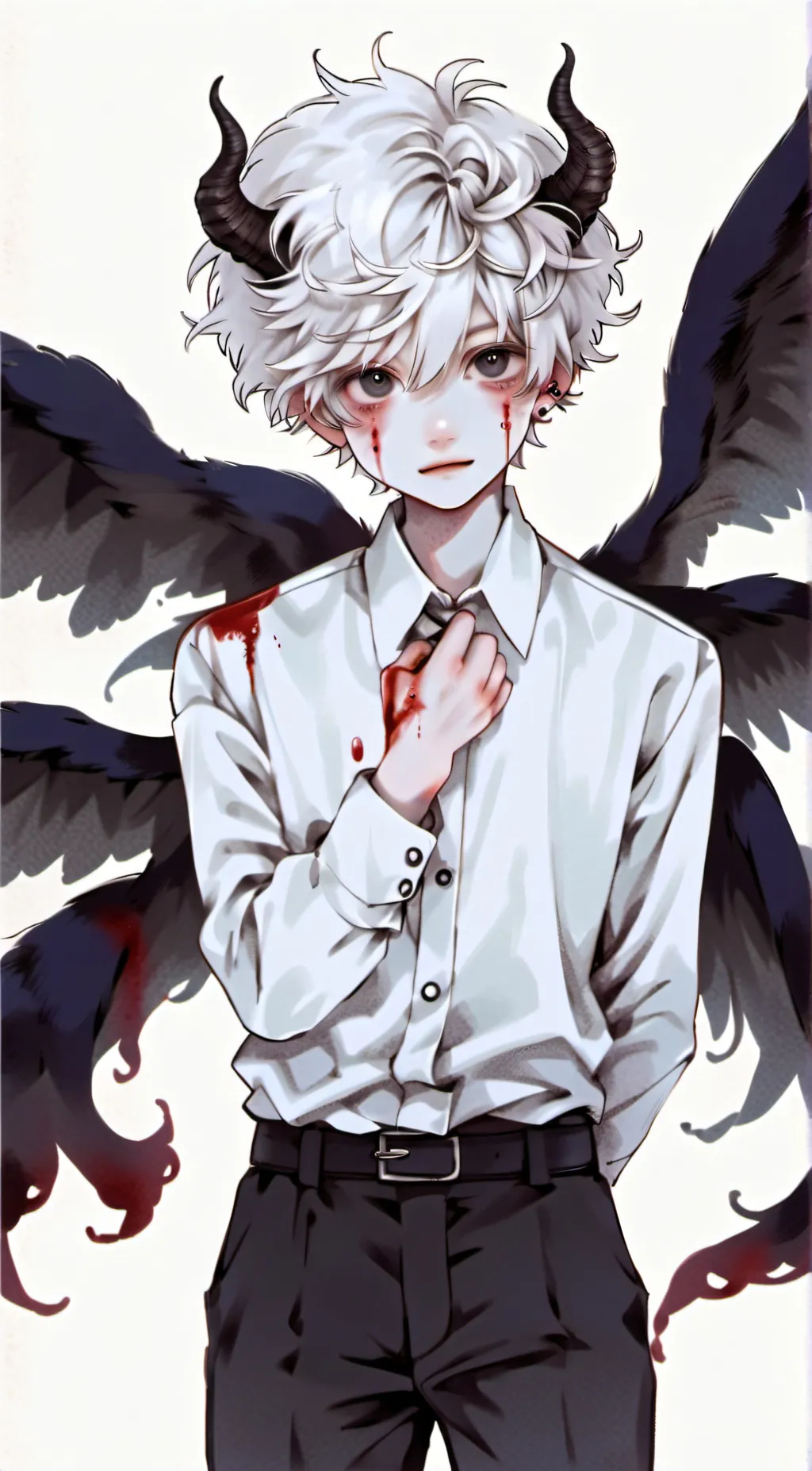 ai character: Damien. background