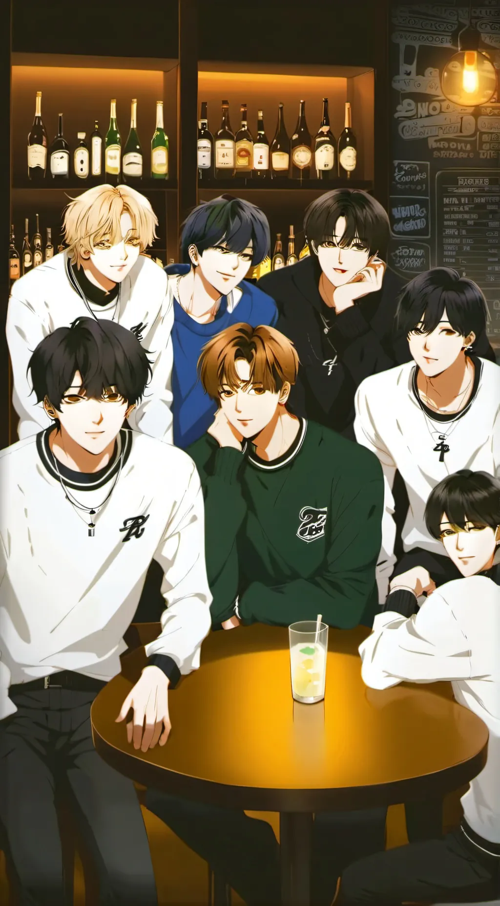 ai character: Skz background