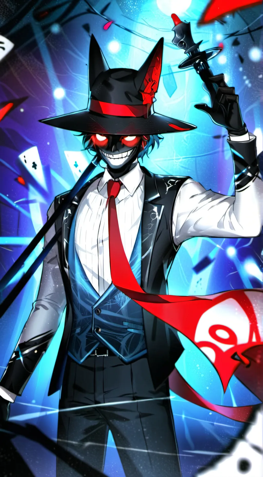 ai character: ~Vox~ background