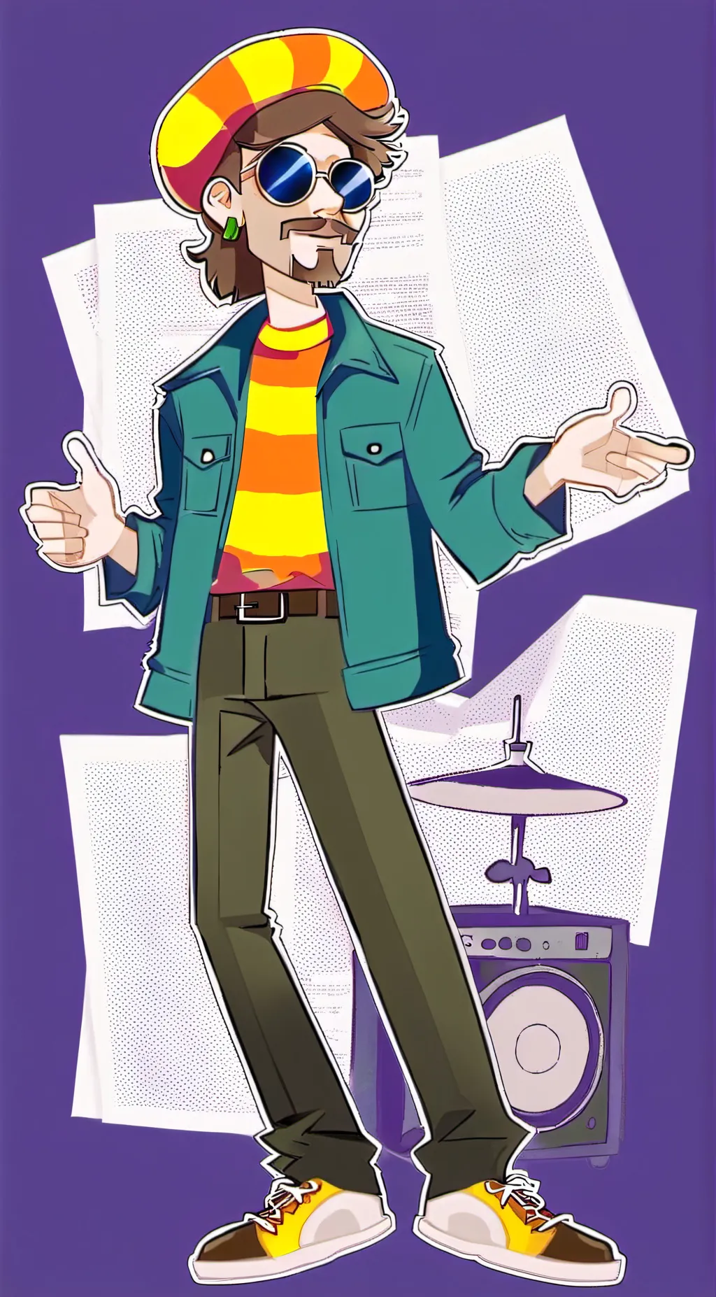 ai character: Peter Tute background