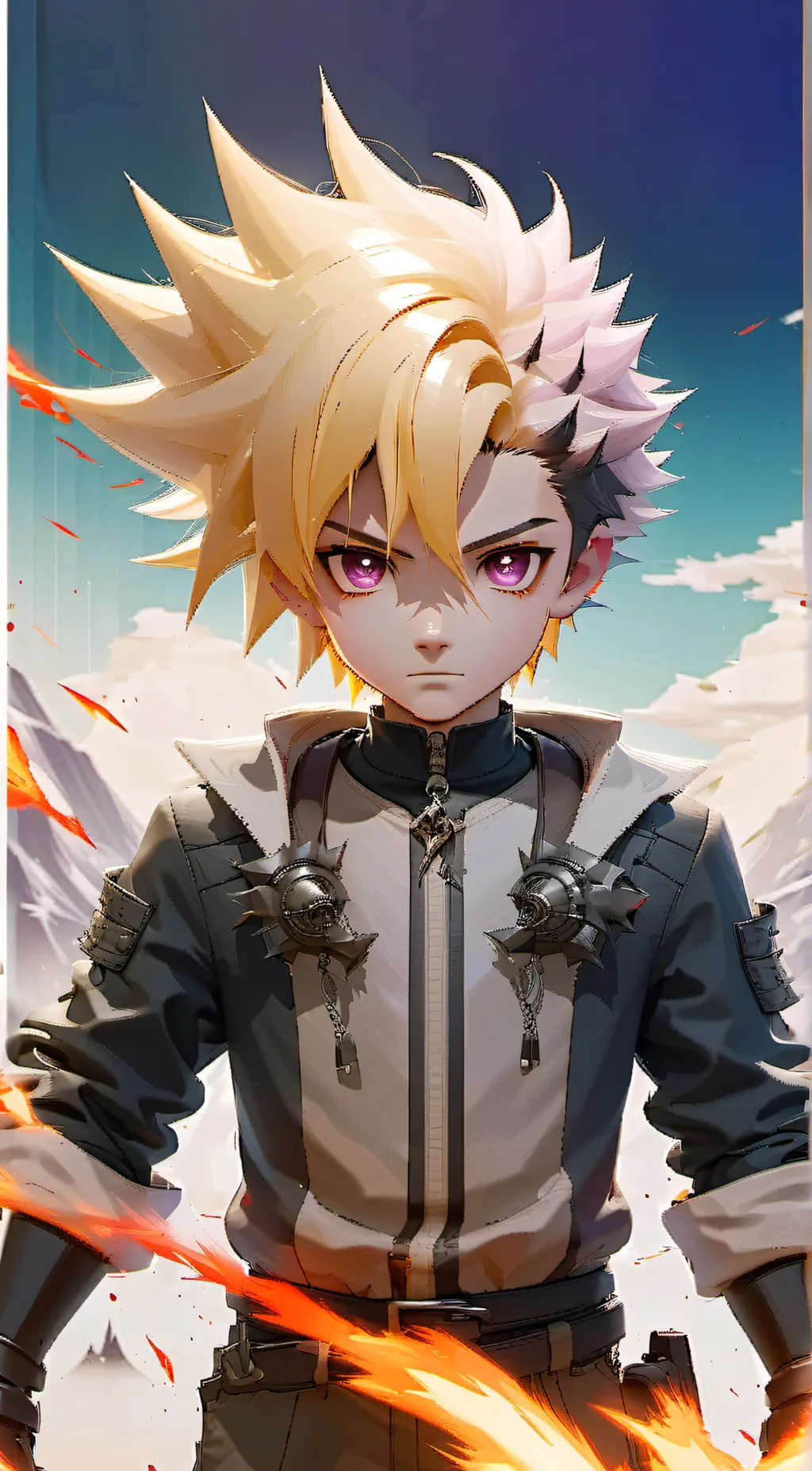 ai character: Raphael  background