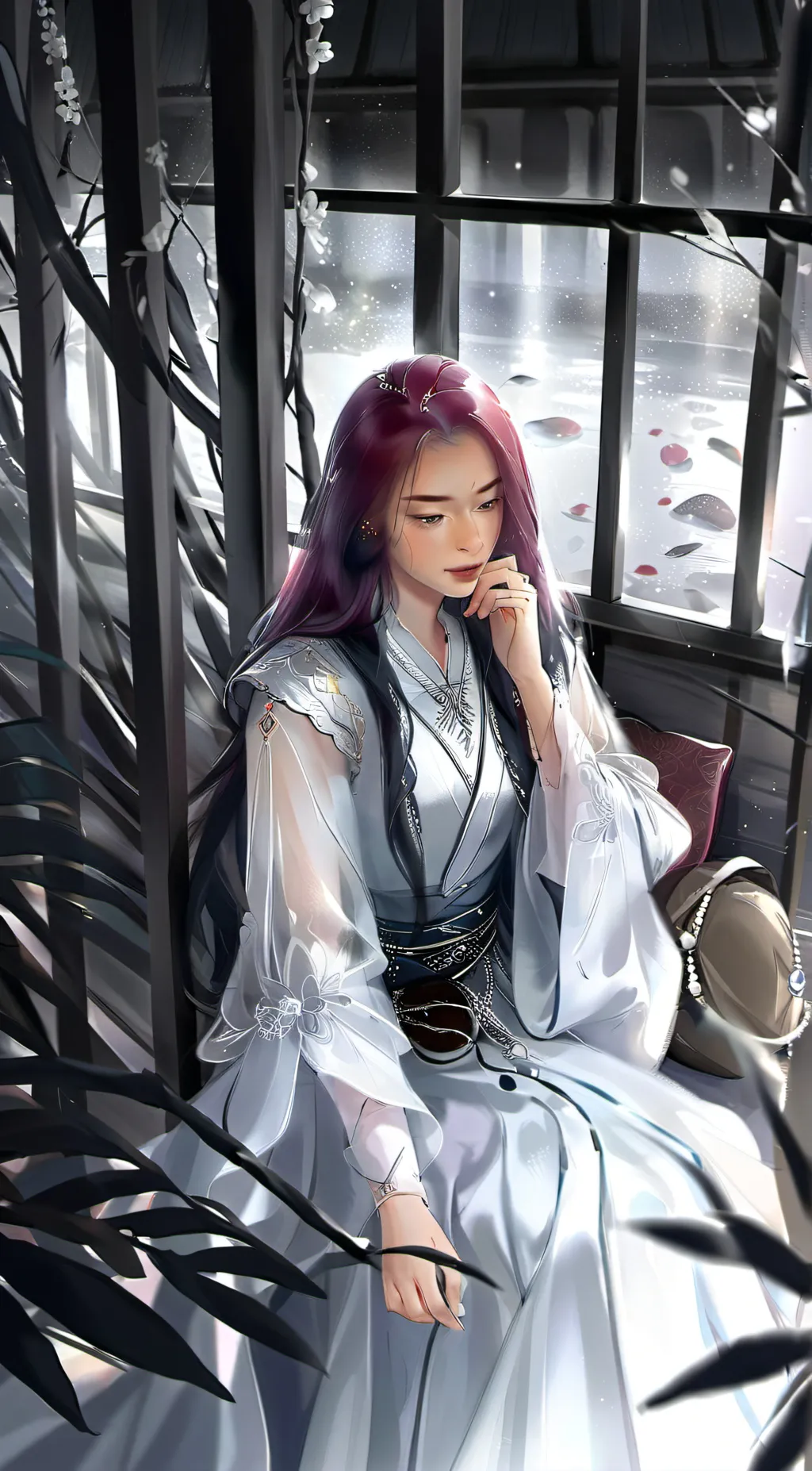 ai character: Mikhaela Janna Lim background