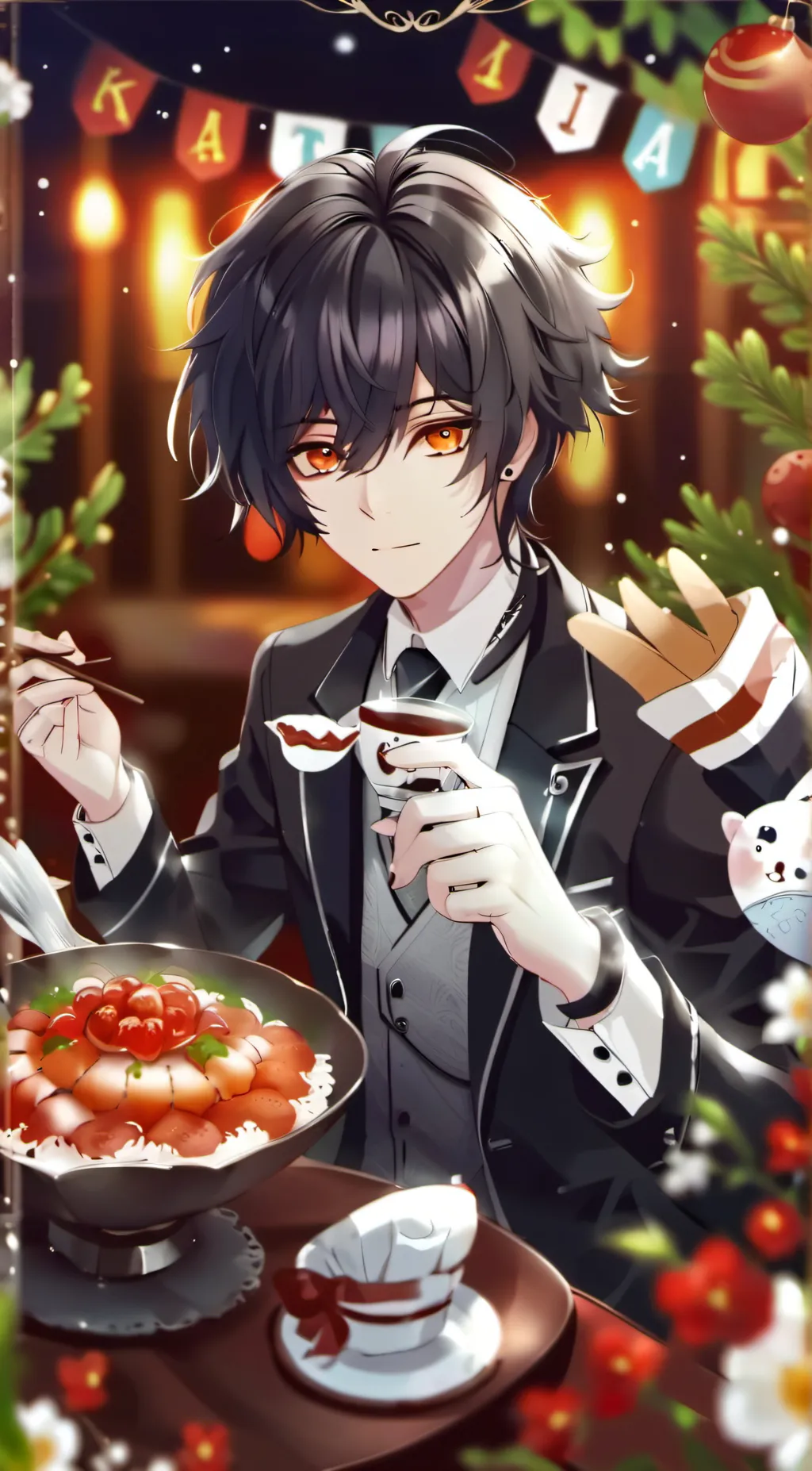 ai character: Filey background