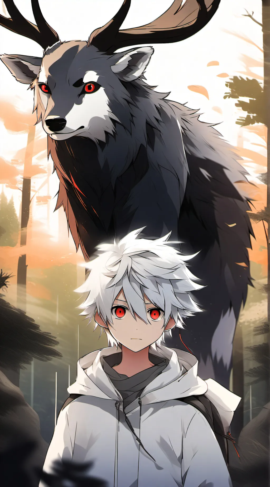 ai character: Leo background