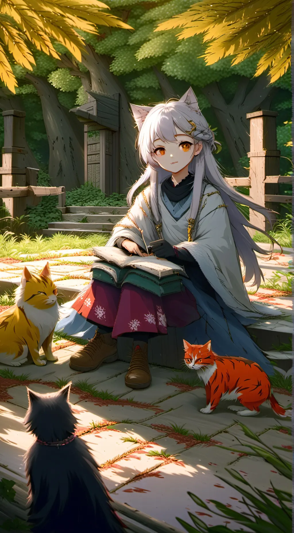 ai character: Aron background