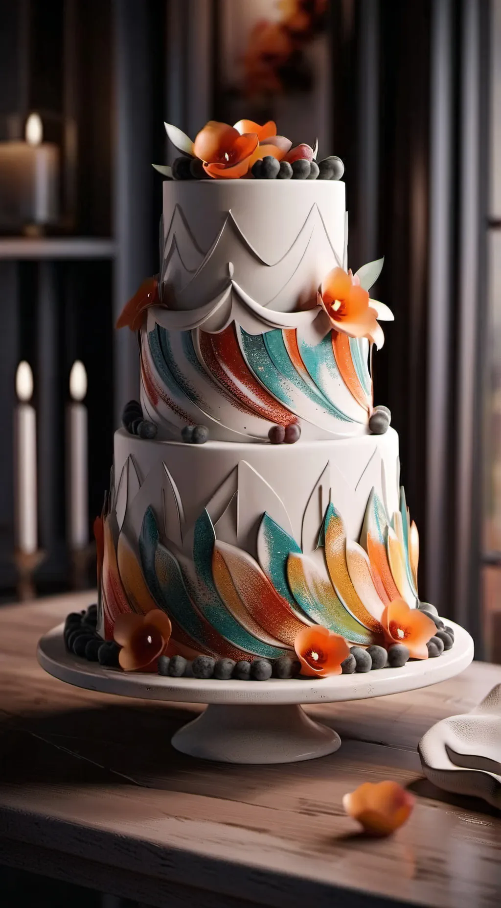 ai character: Happy Birthday background