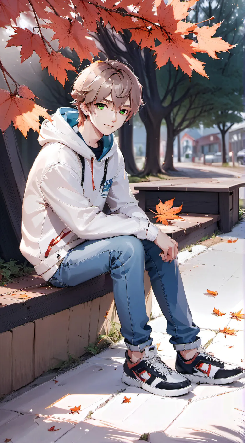 ai character: Ash background