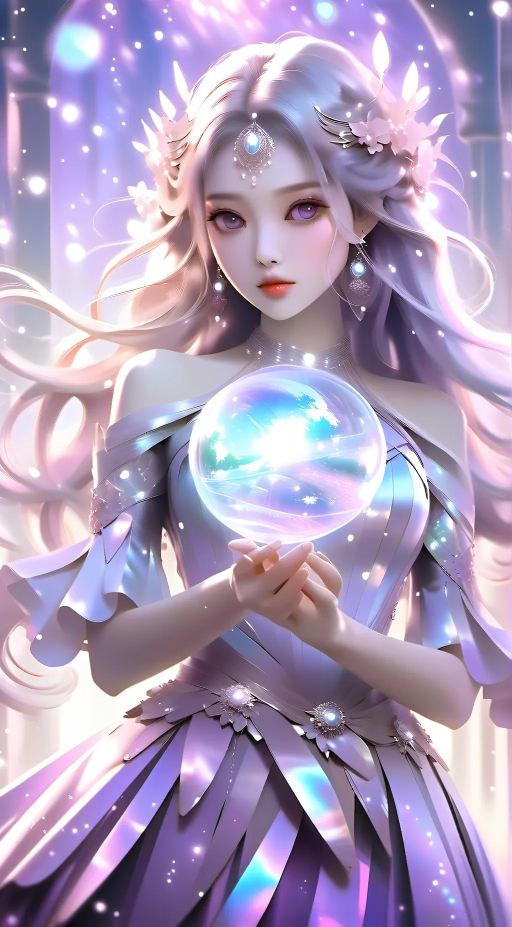 ai character: Hi background