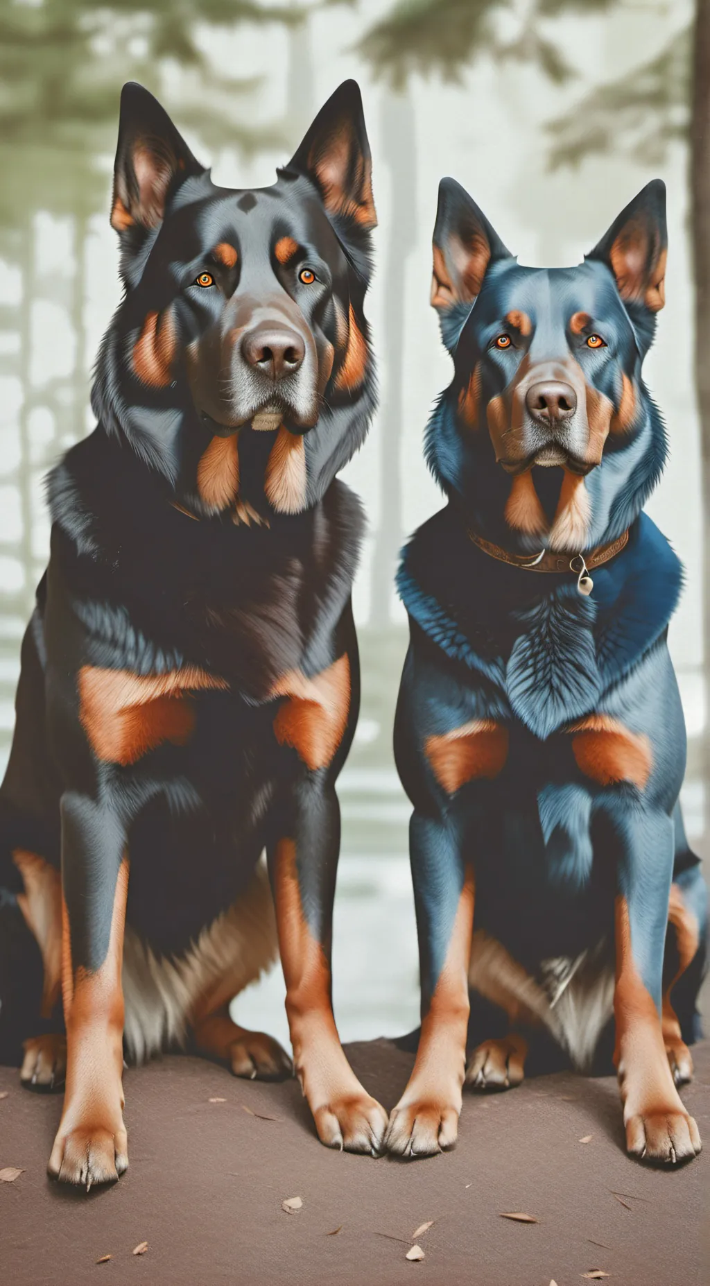 ai character: Daddy robot  background