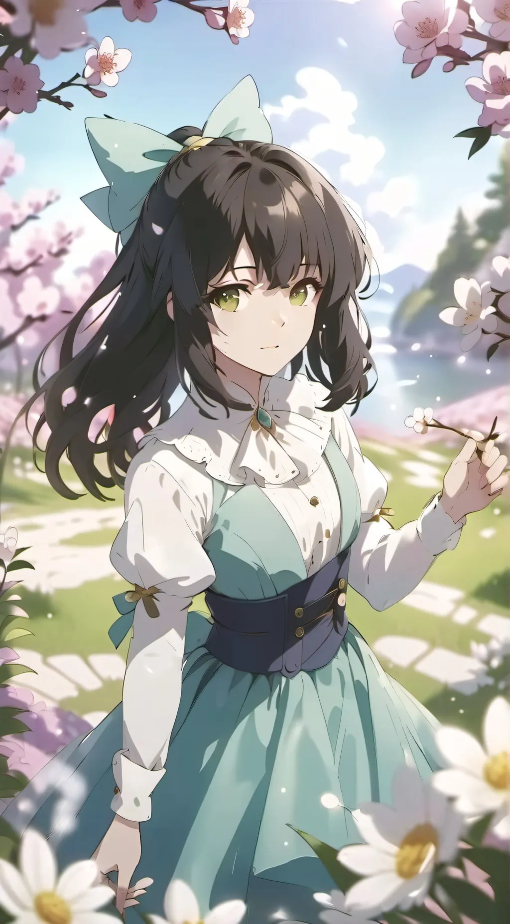 ai character: luna background