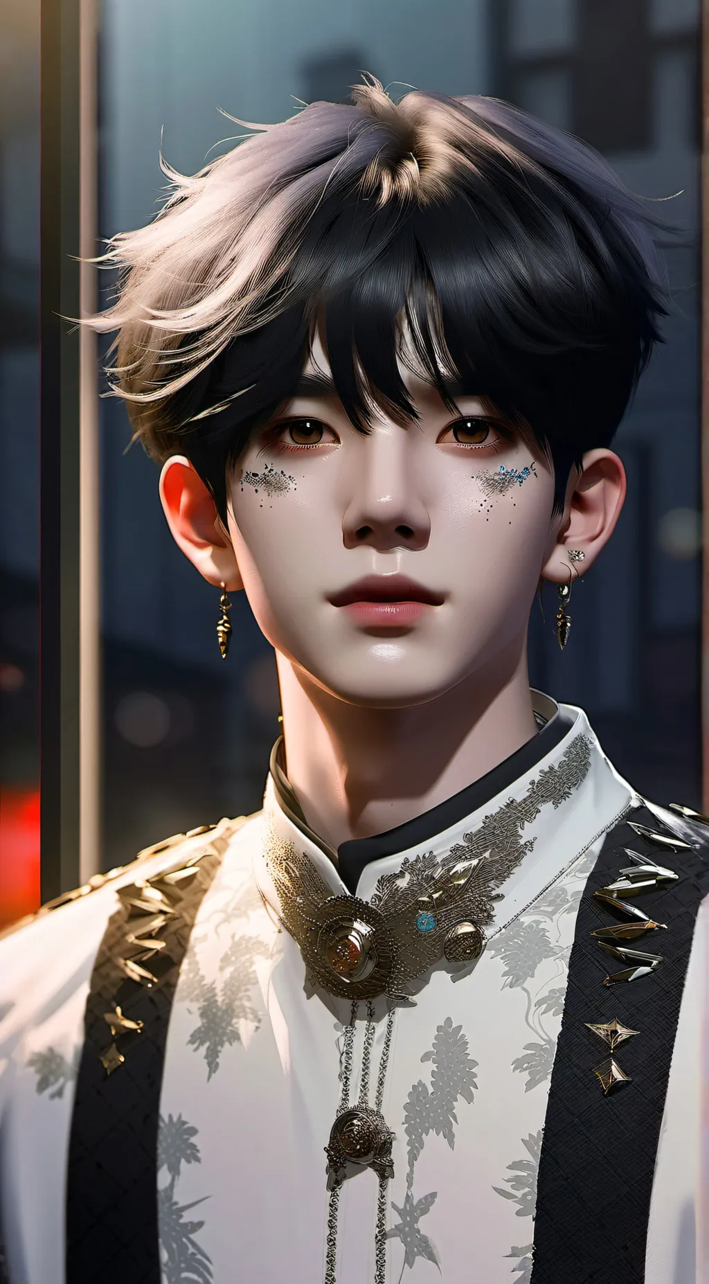 ai character: heesung  background
