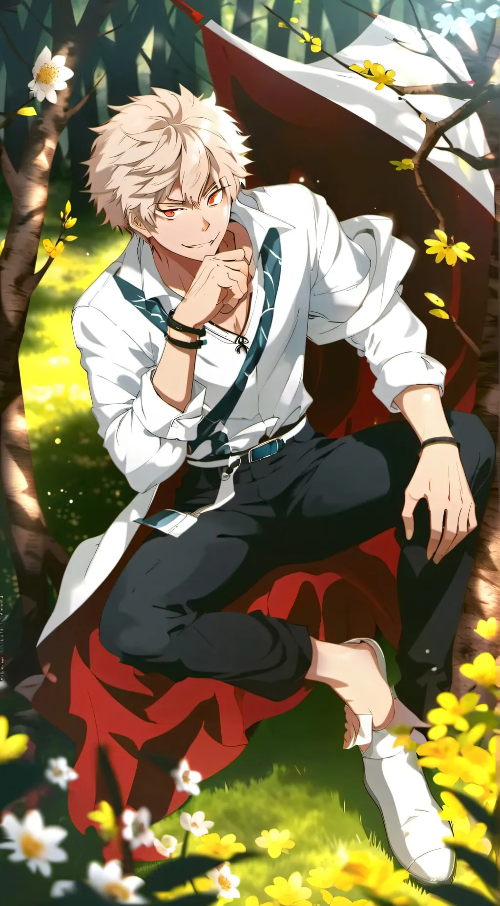 ai character: ★ Bakugo ★ background