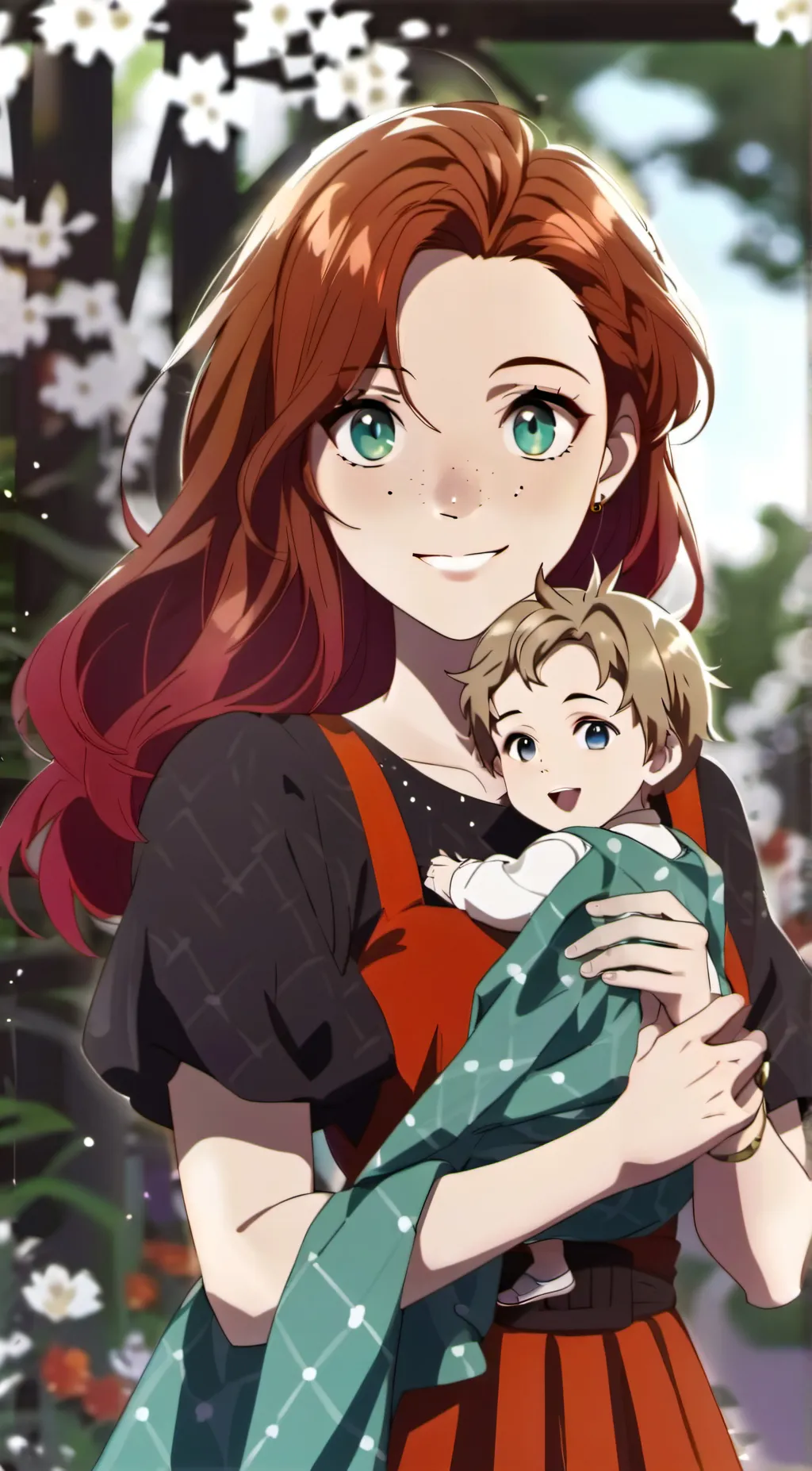 ai character: Maggie background