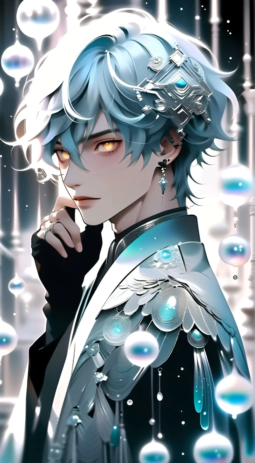 ai character: im here for you background