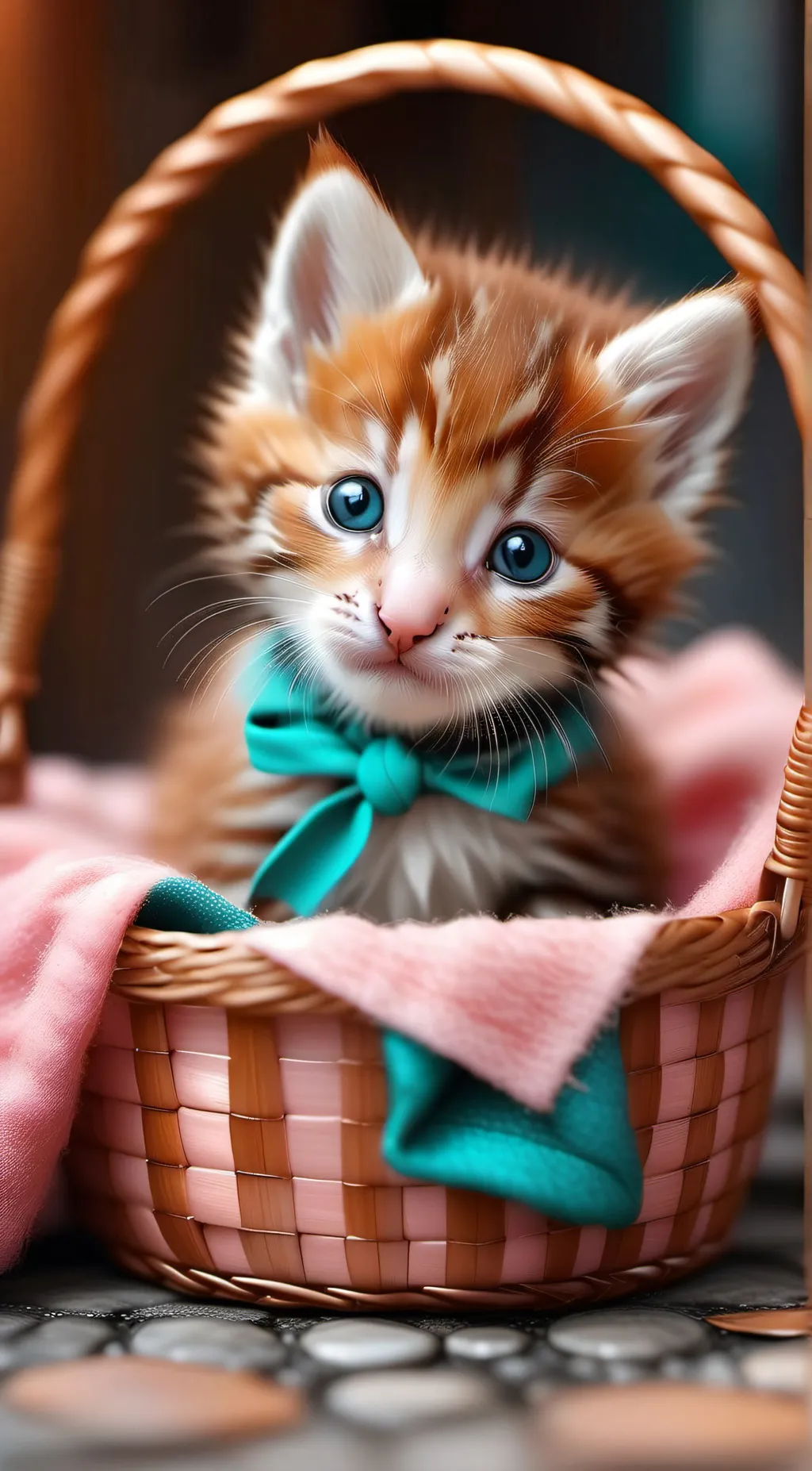 ai character: Ginger and pinky  background