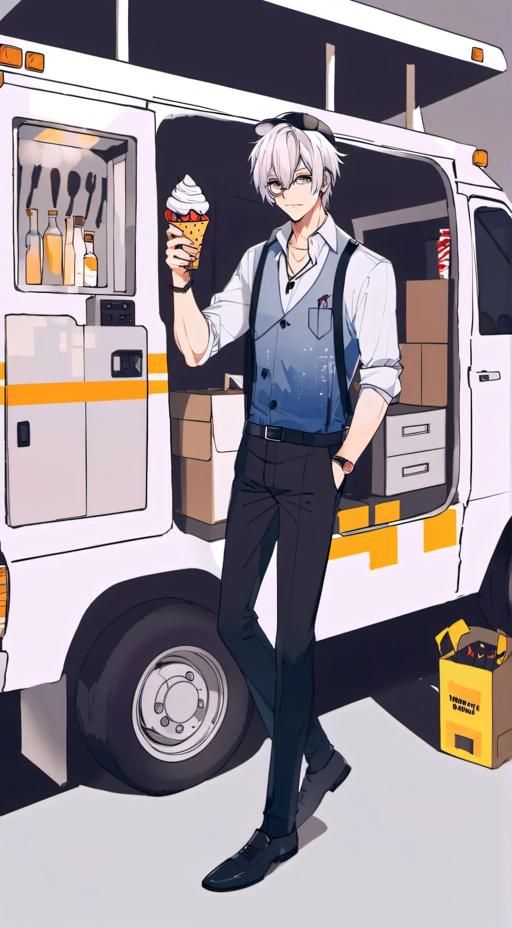 Talkie AI - Chat with Ice cream Man