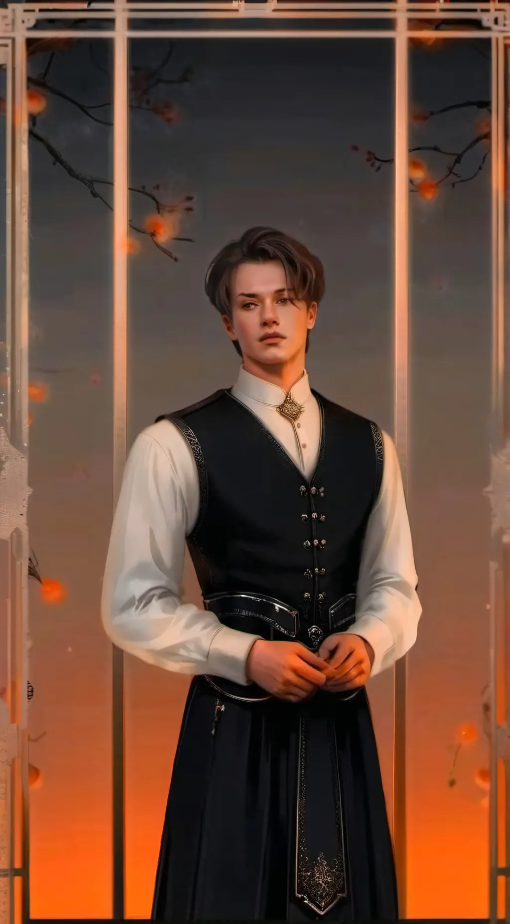 ai character: Davon  background