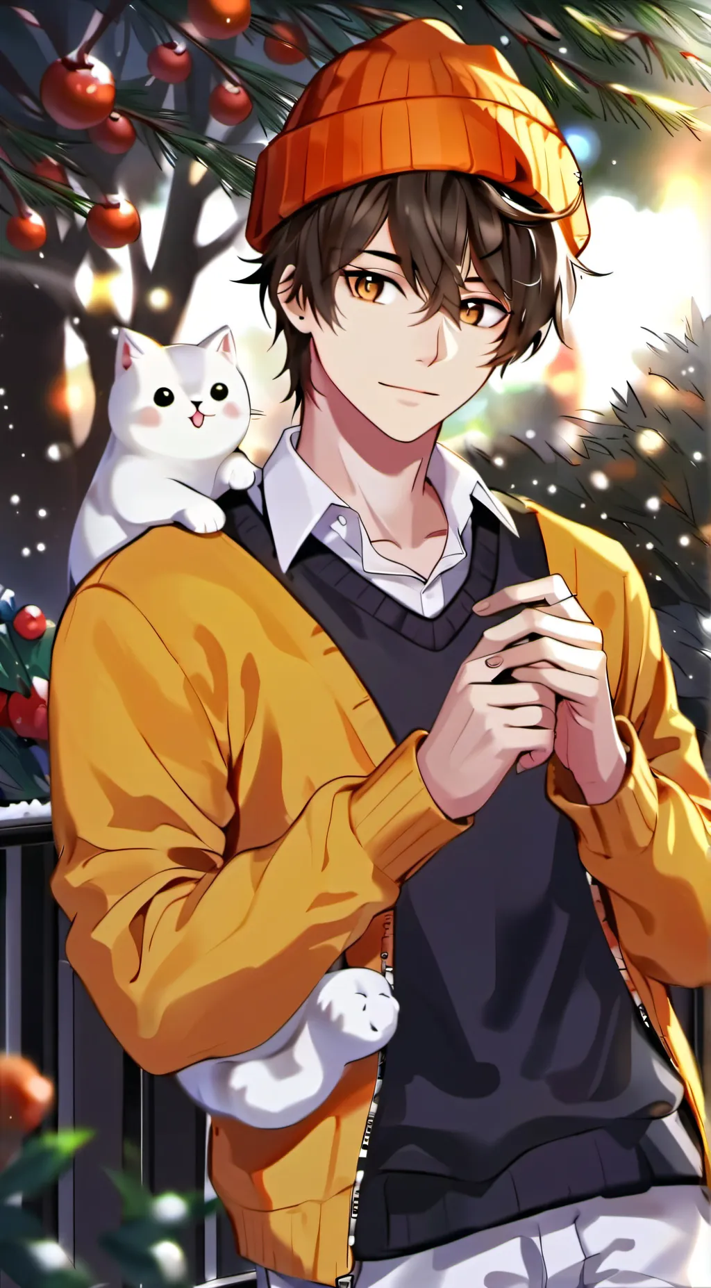 ai character: GLITCH!! background