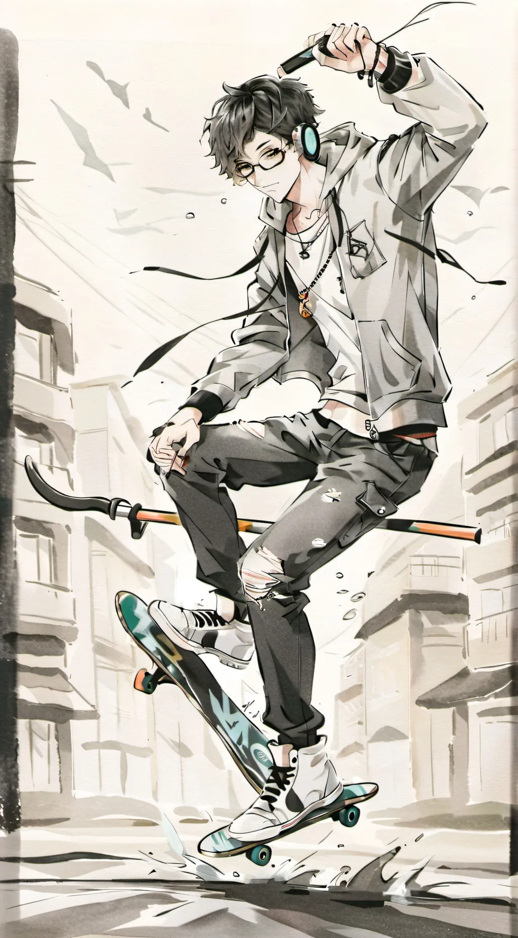 ai character: Anthony background