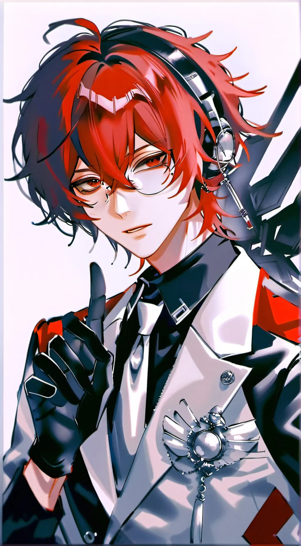 ai character: Danrey  background