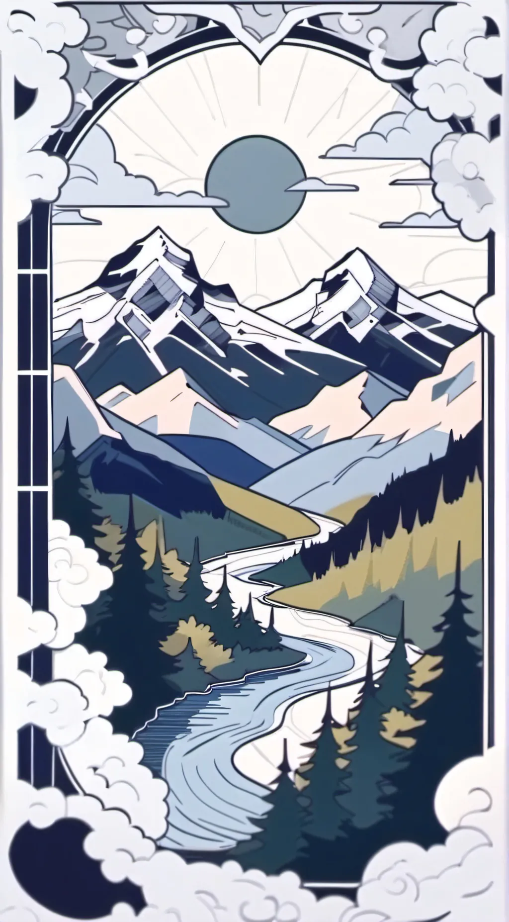 ai character: FPE soulmate color background