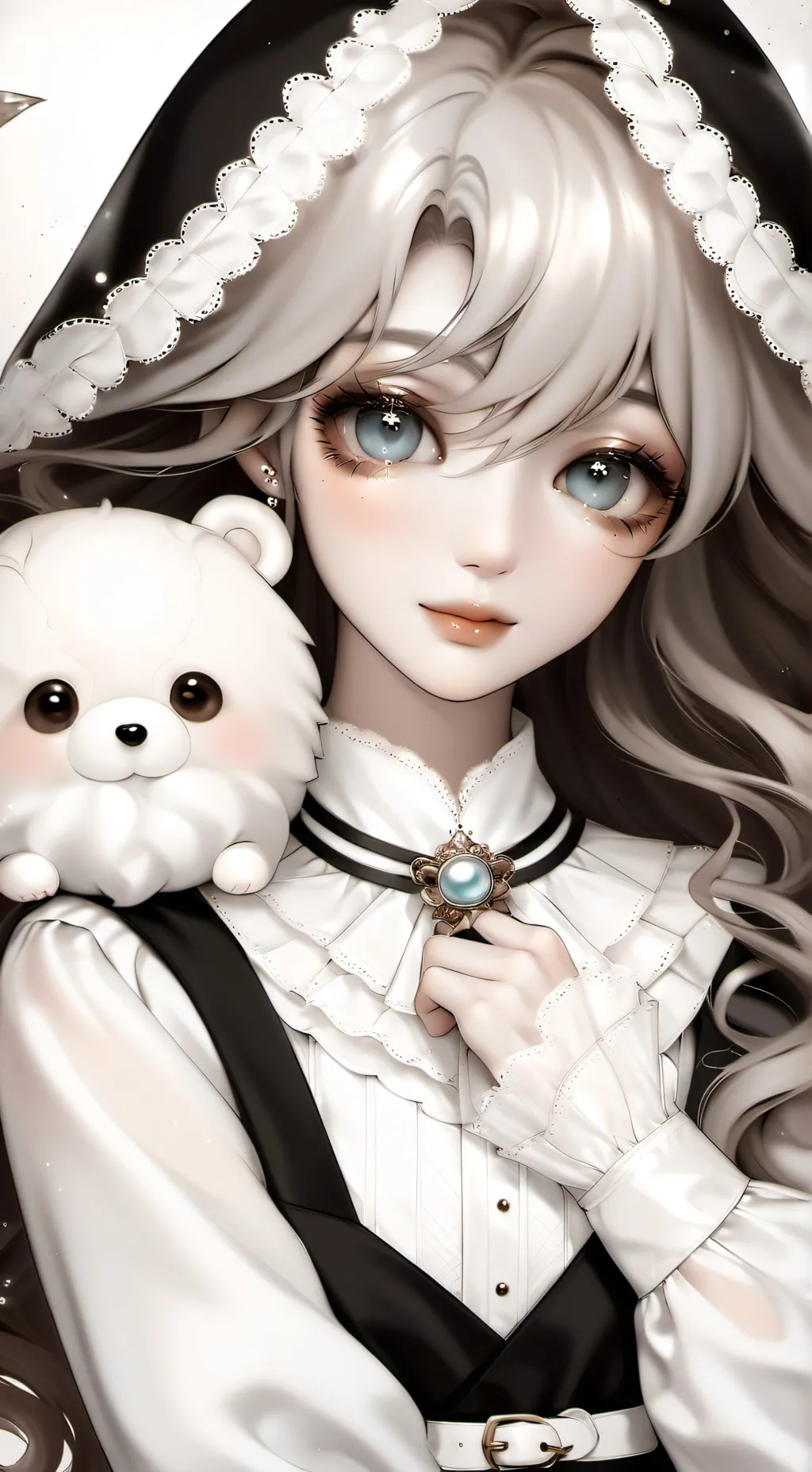 ai character: Bear background