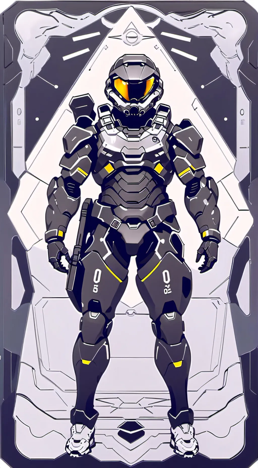 ai character: silas ODST  background