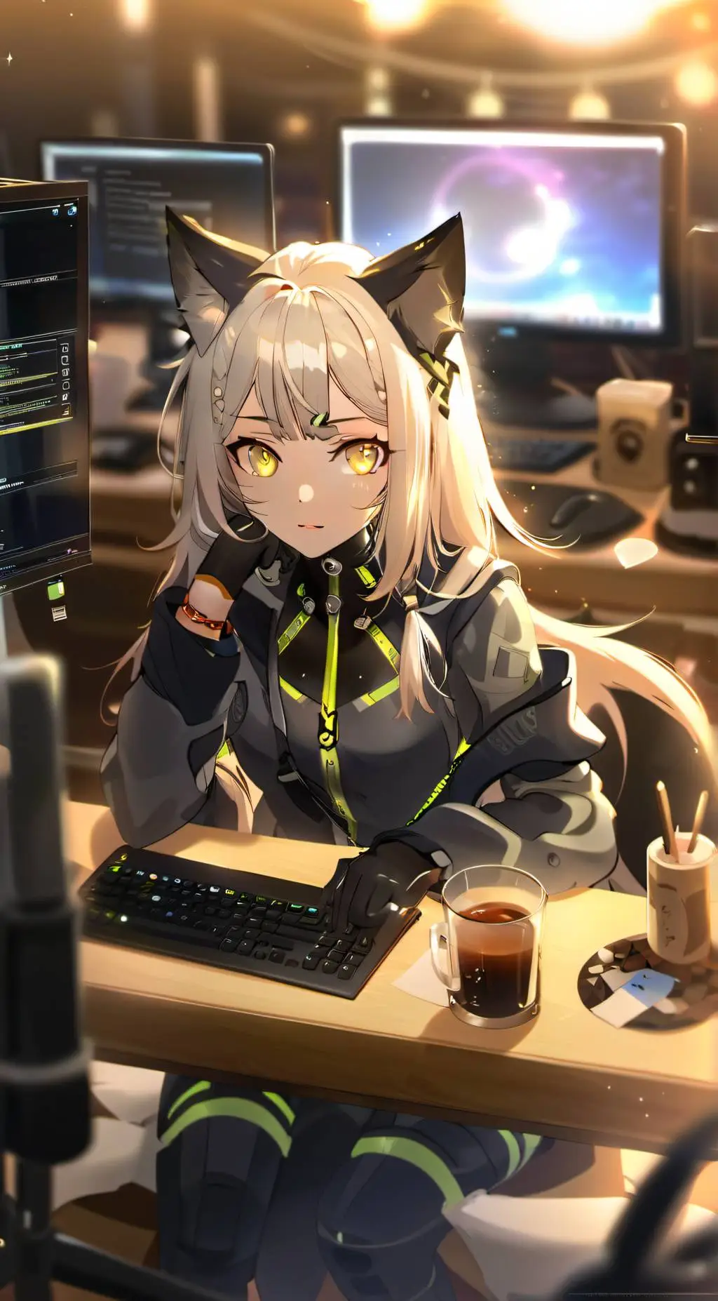 ai character: Iris background