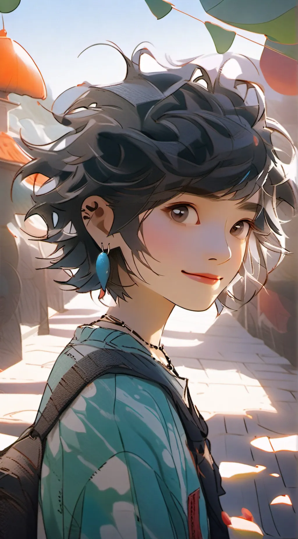 ai character: Inside out 2 background