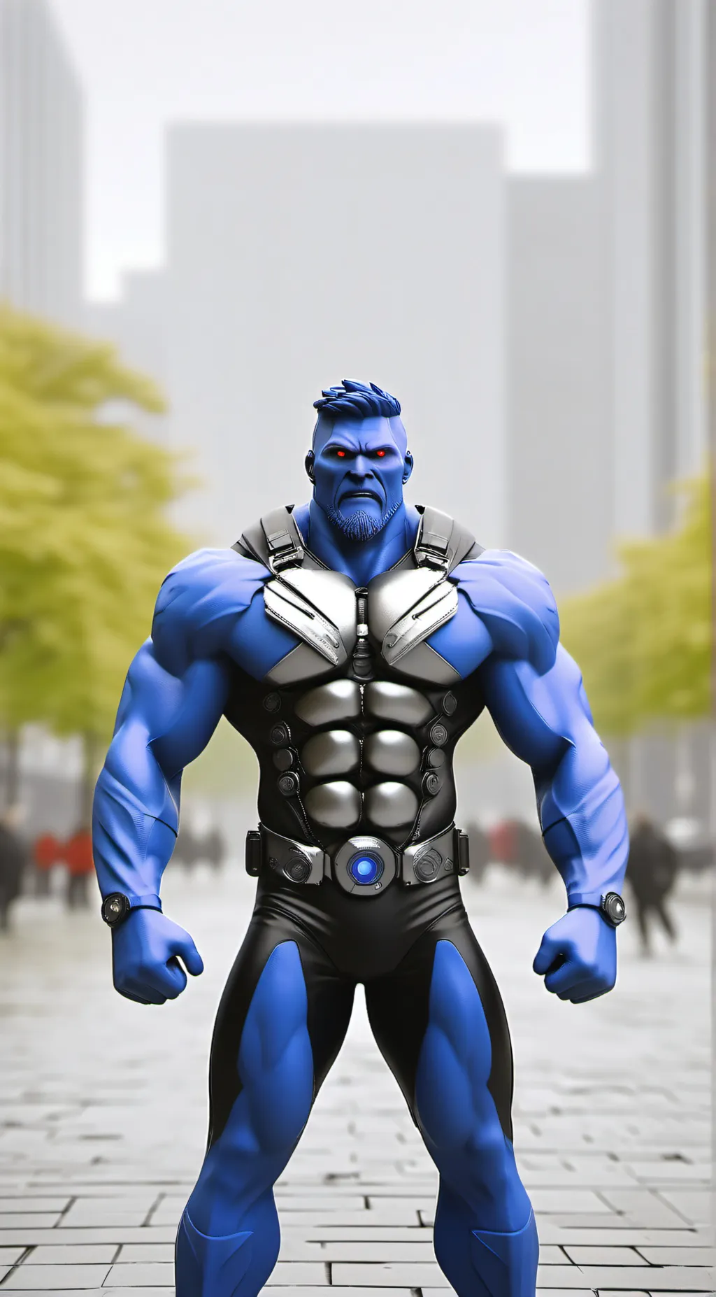 ai character: The titans 2 background