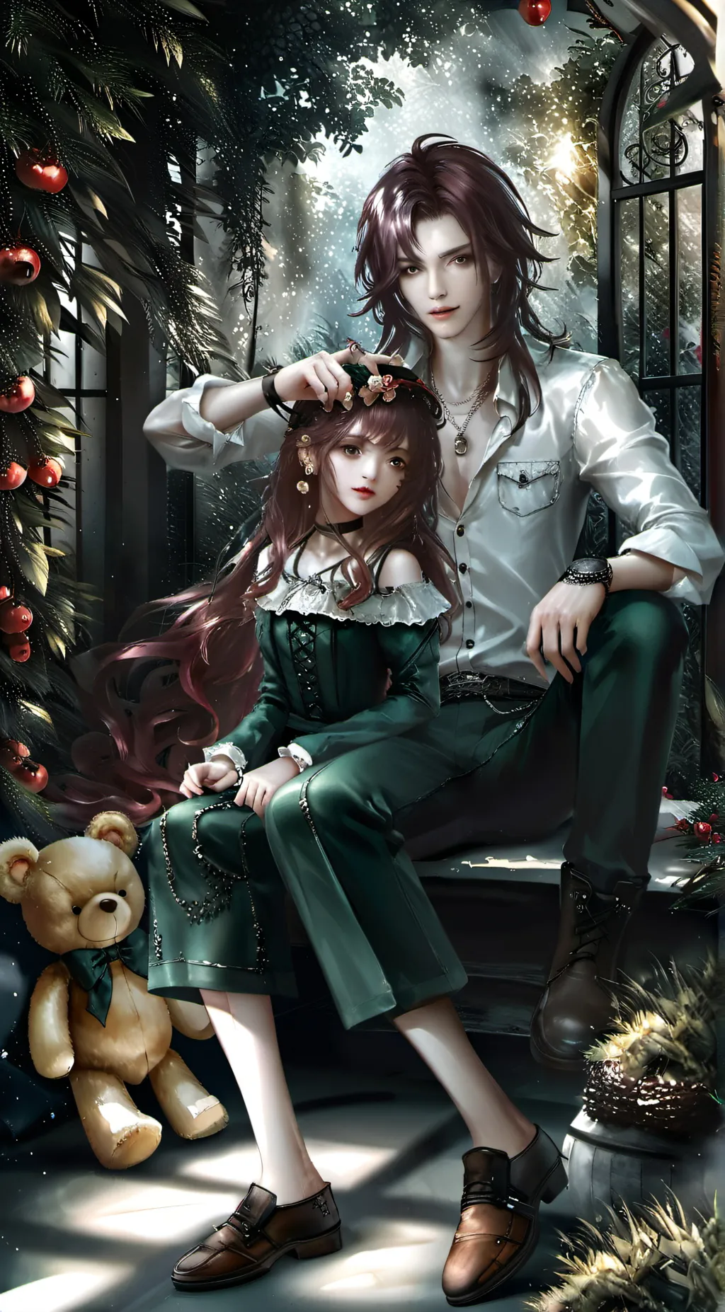 ai character: dad background