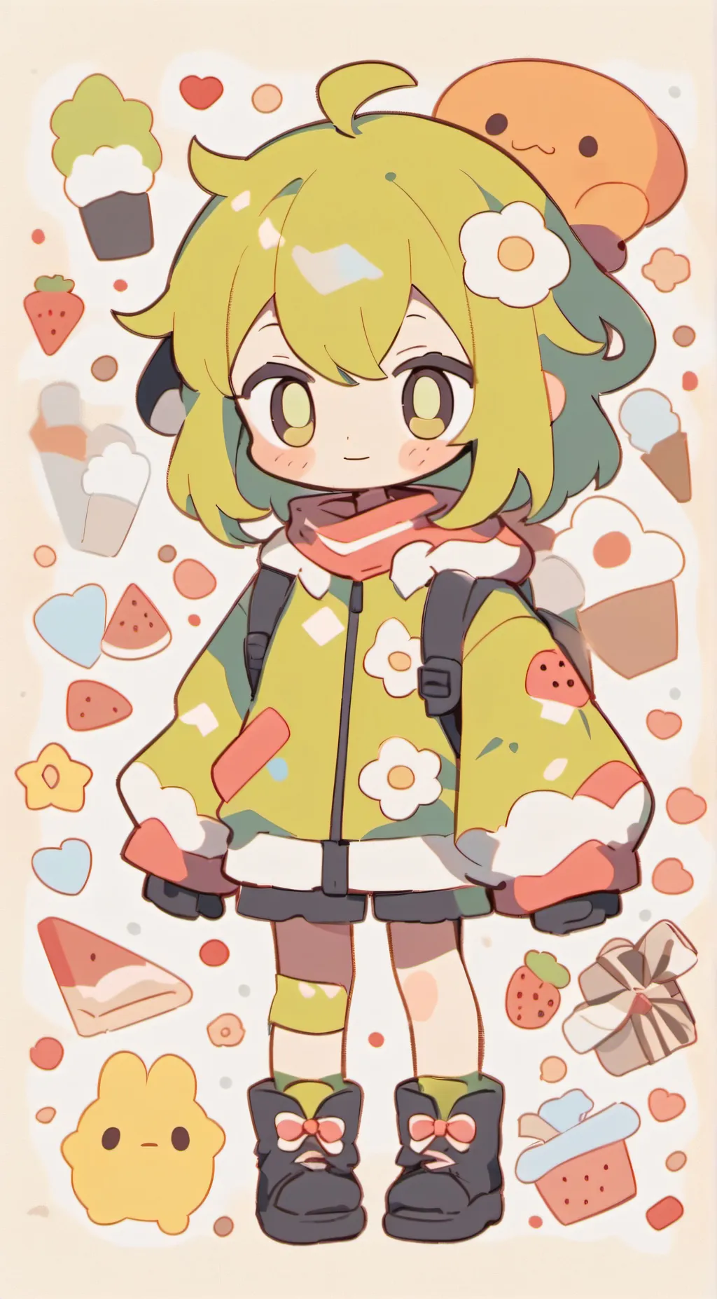 ai character: Lily background