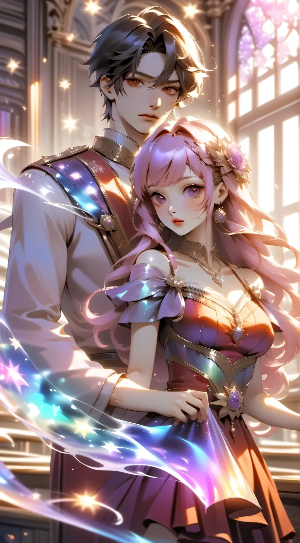 ai character: damien  background