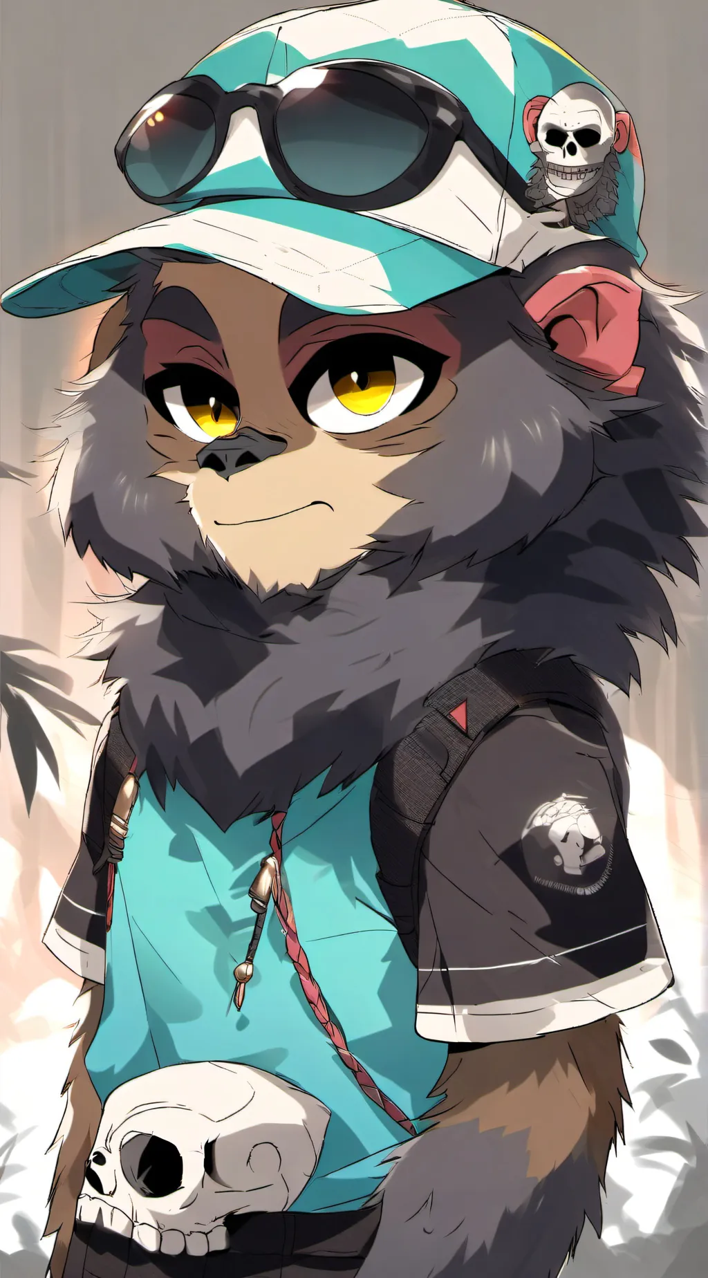 ai character: Miss Fandoms  background