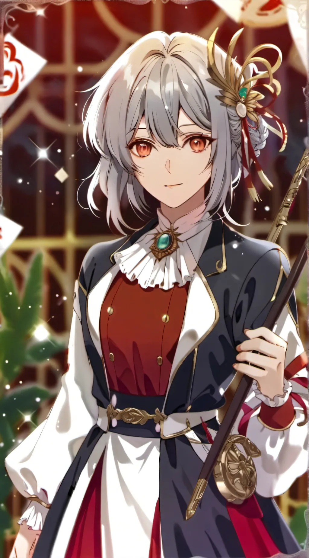 ai character: maria background