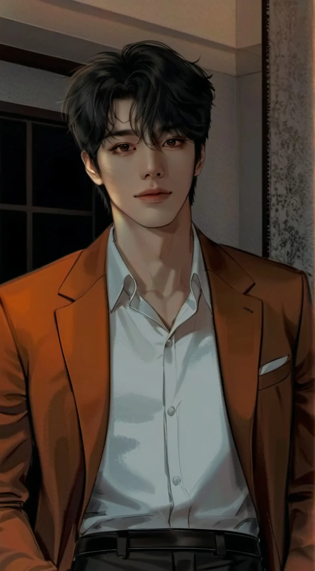 ai character: James~♡ background