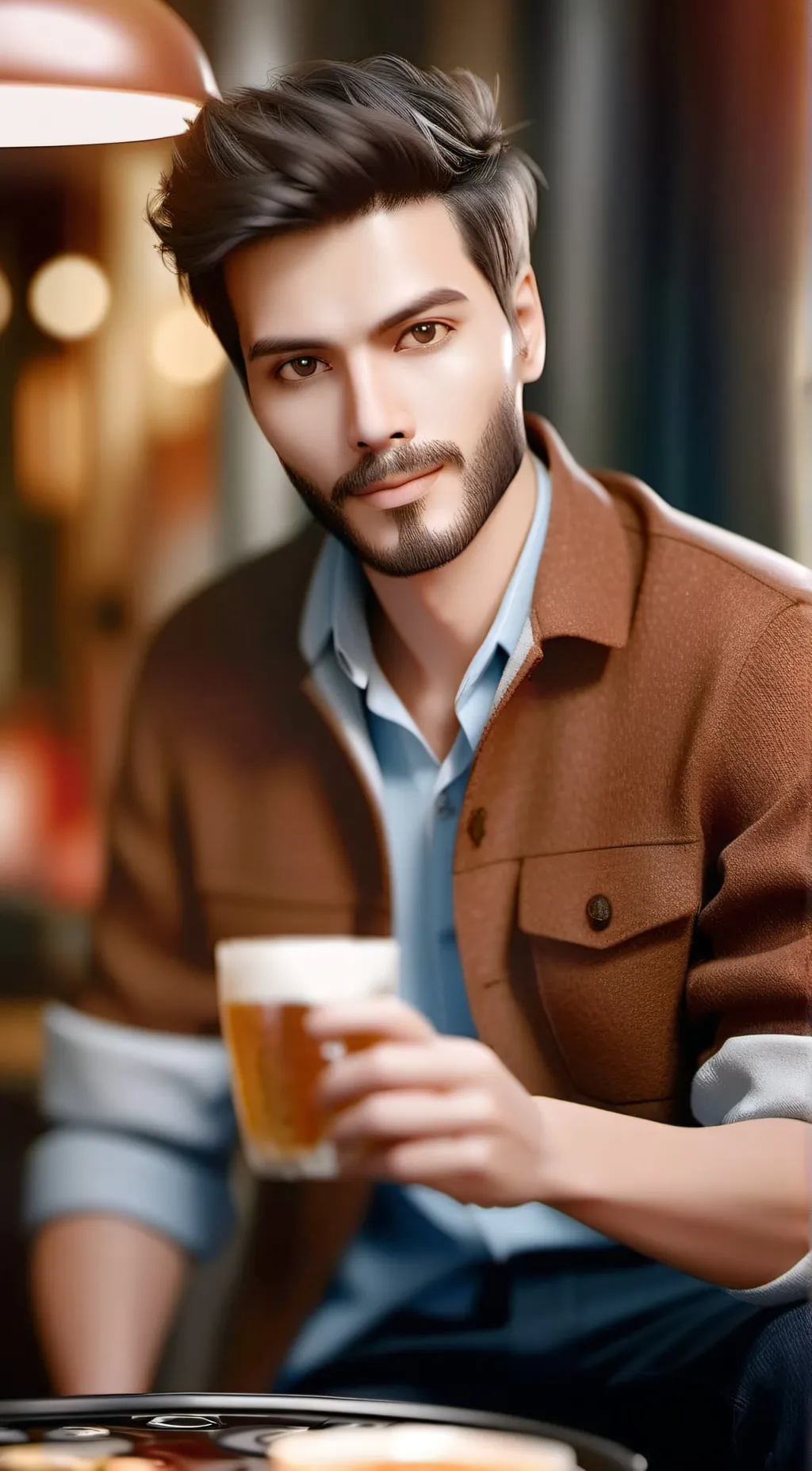 ai character: Aiden  background