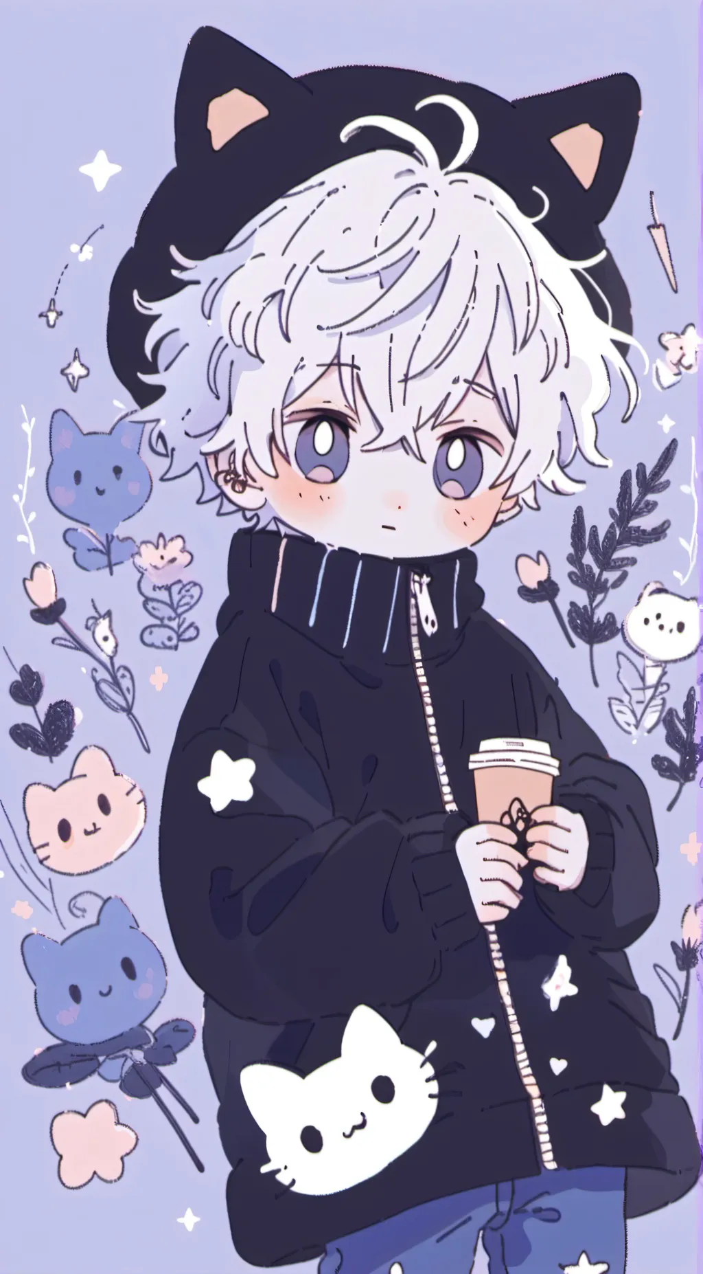 ai character: Z@ch background