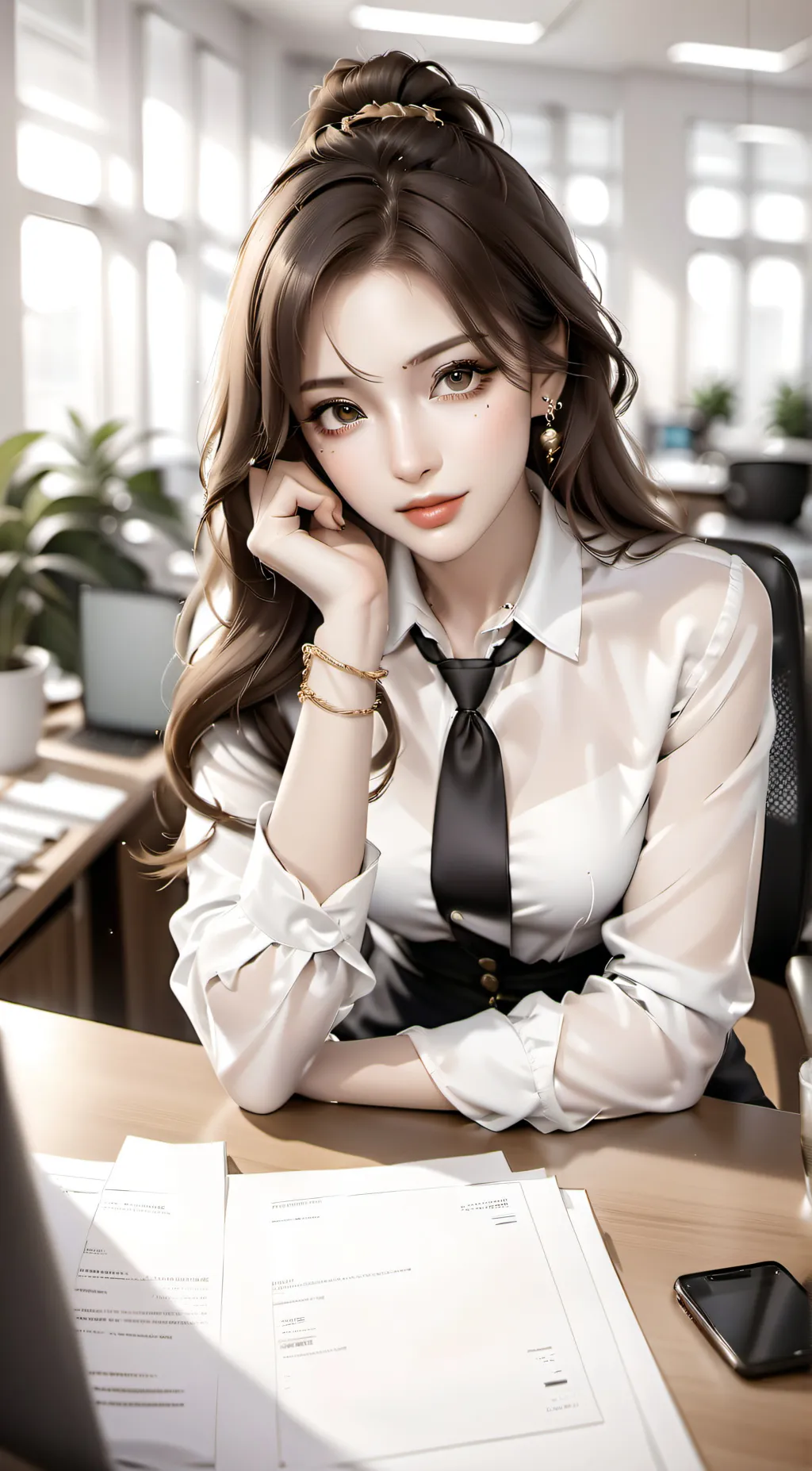 ai character: Lyra Sazukio background