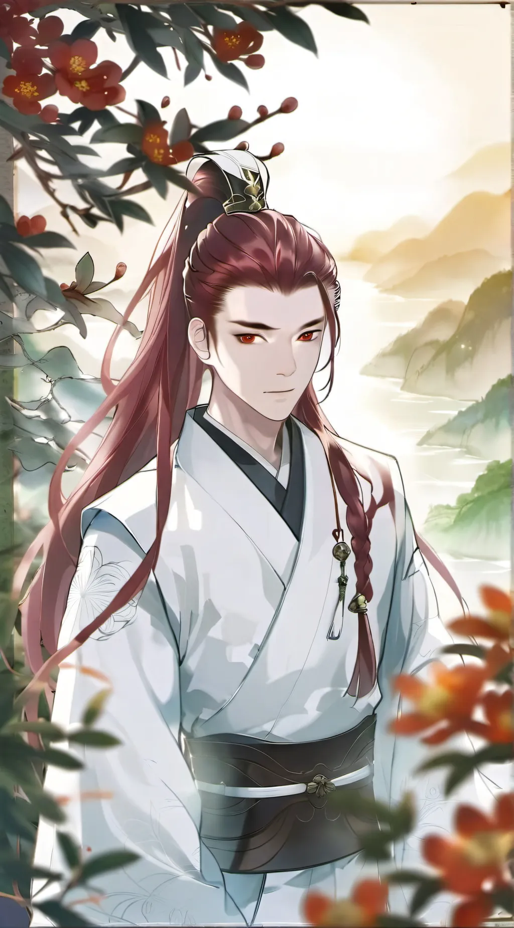 ai character: Genya and sanemi background