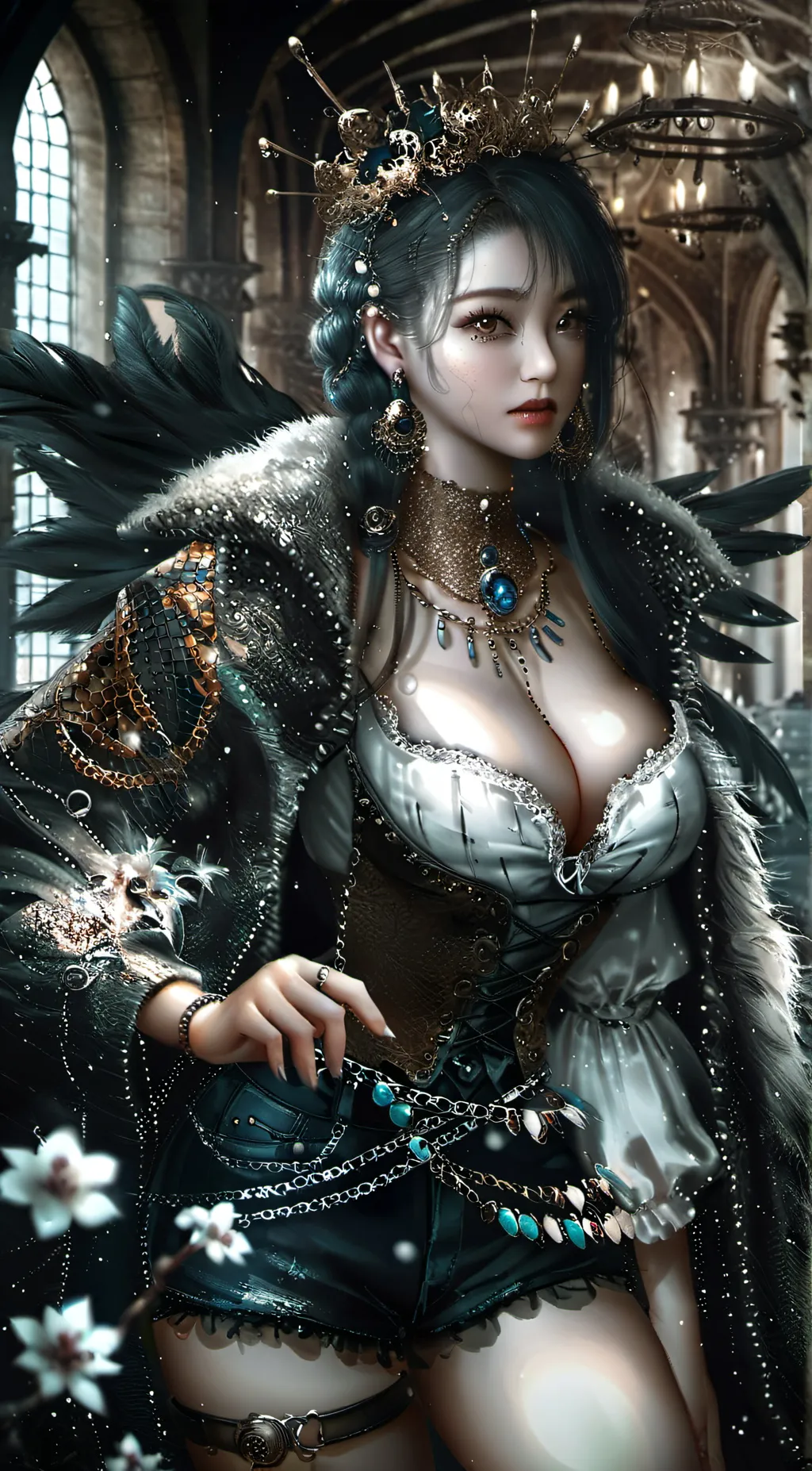 ai character: Charlotte  background